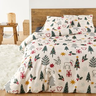 Bedset in katoen met rechthoekige kussensloop, Finland