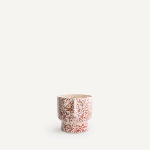 Geglazuurde keramische bloempot, H24cm, Lesego