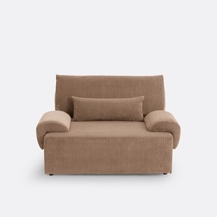 2-zits corduroy slaapbank met koffer, MAONA