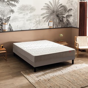 Matras Dépaysant met 800 veren en bedbodem