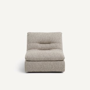 Modulaire loungestoel van katoenmix, Giuliano