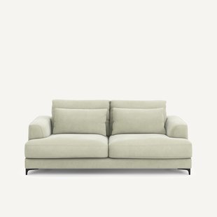 3-zits slaapbank stonewashed fluweel, Marsile