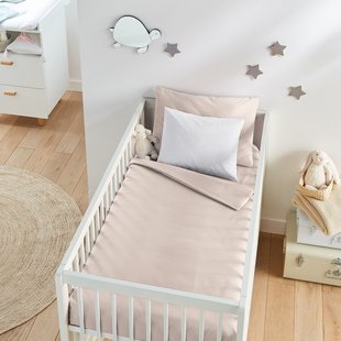 Dekbedovertrek voor baby in katoen, Scenario
