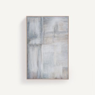 Wandkader, handgeschilderd doek, Blur