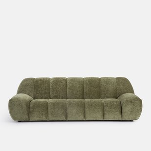 Bank, 4-zit, in vintage ribfluweel, Nuria