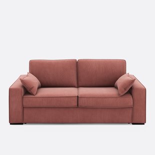 Slaapbank fijn ribfluweel Premium HR Cecilia