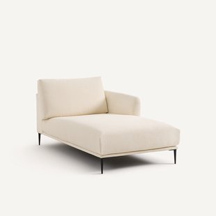 Polyester longchair, Oscar, ontwerp Emmanuel Gallina