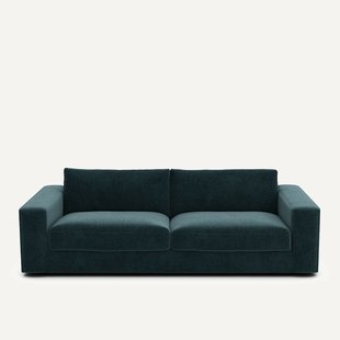 3- of 4-zitsbank, chenille fluweel, Skander