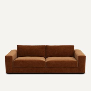 3- of 4-zitsbank, chenille fluweel, Skander