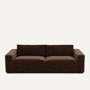 3- of 4-zitsbank, chenille fluweel, Skander