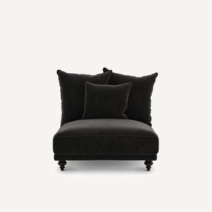 Chenille fluwelen zetel, Lazare
