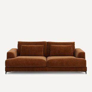 4-zits slaapbank fluweel chenille, Marsile