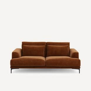 3-zits fluwelen chenille bank, Marsile