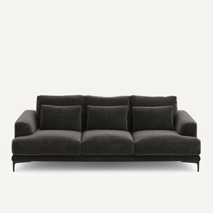 4-zits fluwelen chenille bank, Marsile