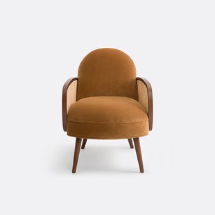 Fauteuil fluweel, Buisseau