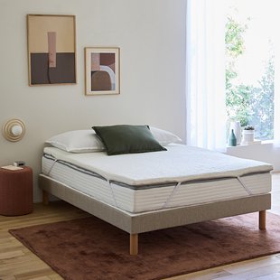Wrap-around topdek matras met vormgeheugen