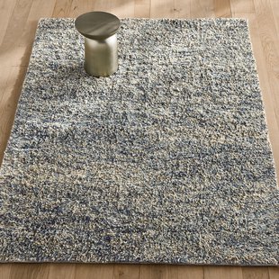 Handgeknoopt vloerkleed, zuivere wol, STELLIS