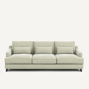 Bank 3- of 4-zits, van stonewashed fluweel, ALWINE