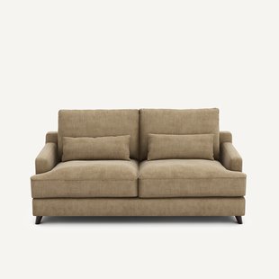 3-zits slaapbank van stonewashed fluweel, ALWINE