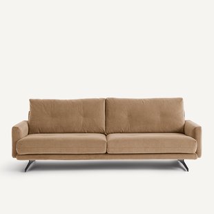 Bank van stonewashed fluweel, DELICATO