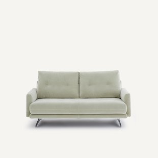 2-zitsbank in stonewashed fluweel, DELICATO