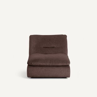 Modulaire fauteuil in linnen fluweel, GIULIANO