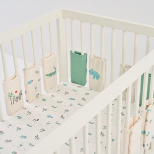 Bedbumper in katoen, dierenprint, SAVANE