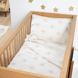 Baby dekbedovertrek, perkalkatoen