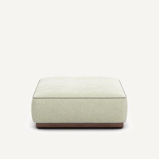 Voetensteun in stonewashed fluweel, JACOPO