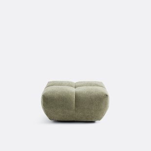 Poef, reliëfstof, L83 cm, Nuria