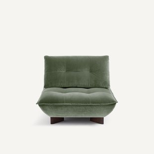 Modulaire fauteuil in fluweel, KAORI