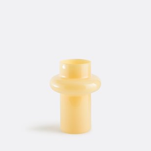 Gekleurde glazen vaas, hoogte 20 cm, ORLYA