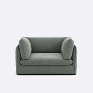 XL fauteuil in structuurstof, Malo