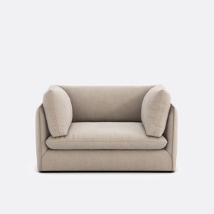 XL fauteuil in structuurstof, Malo
