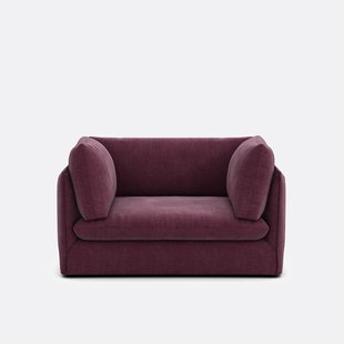 XL fauteuil in structuurstof, Malo