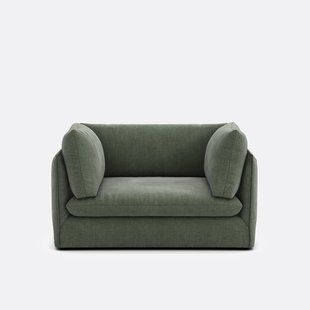 XL fauteuil in structuurstof, Malo