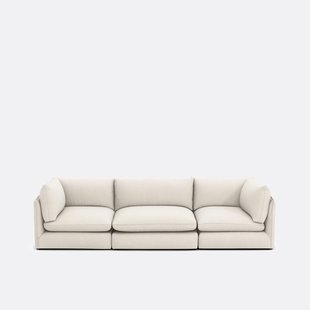 Modulaire 3-zitsbank, polyester, Malo