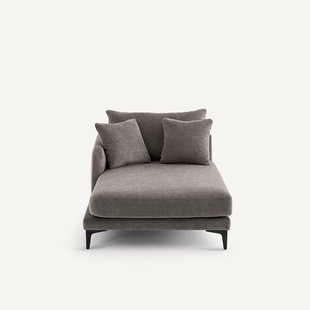 Longchair van polyestermix, MODERNISTE, ontwerp Emmanuel Gallina