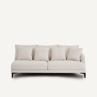 3-zits slaapbank in polyester canvas, MODERNISTE, ontwerp Emmanuel Gallina