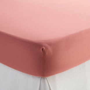 Hoeslaken van gewassen microvezel, gerecycled polyester,  hoogte 30 cm
