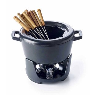 Alva Beka Fondueset - Nori - Gietijzer - 8 vorkjes / personen - 2 Liter