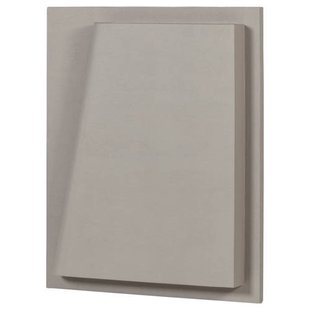 WOOOD Numa wanddeco betonlook grijs (104x84x13 cm)