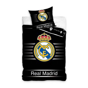 Official Fanwear Real Madrid Dekbed Zwart