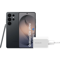 Samsung Galaxy S26 Ultra 512GB Zwart 5G + BlueBuilt Oplader 65 Watt Wit
