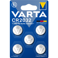 Varta Lithium Coin CR2032 BLI 5 stuks