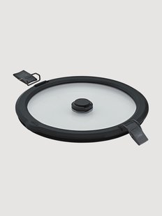 Ronde vacu&uuml;m deksel Flexx 2Go met clips