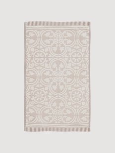 Jacquard katoenen terry gastendoekje Tile de Pip