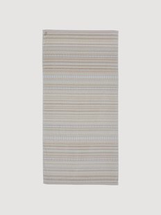 Douchetowel Geometric Print van fluweel en terrykatoen