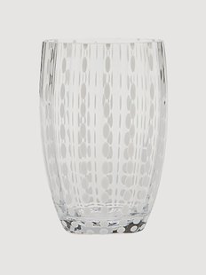 Handgemaakte glazen tumblers Perle, 2-delig