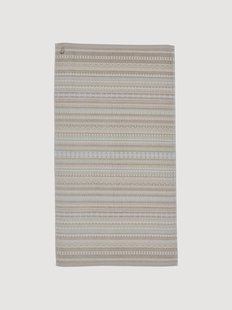 Handdoek Geometric Print van velours en terrykatoen